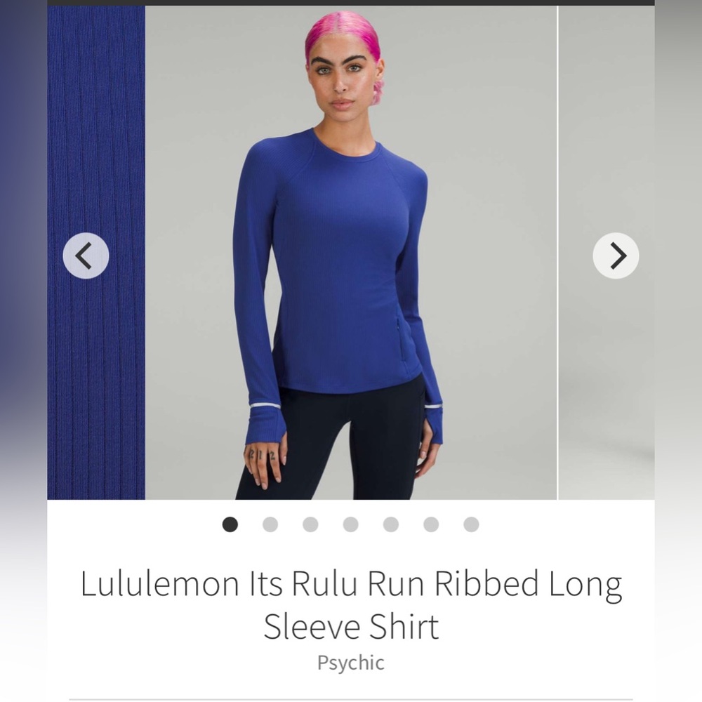 Lululemon It’s Rulu Long Sleeve ribbed